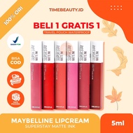 (ORIGINAL) Maybelline Super Stay Matte Ink Edisi Lip Cream Vinyl Seri V mate ink SuperStay Lipcream 