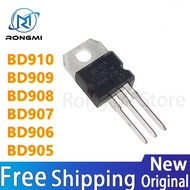 5Pcs BD910 BD909 BD908 BD907 BD906 BD905 TO-220 IC chips in stock, wholesale, free shipping