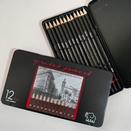 Painting Pencil Set / Sketch Drawing Pencil Complete Set 2H HFB HB 2B 3B 4B 5B 6B 7B 8B