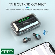 🔥Original Product+FREE Shipping🔥OPPO F9-5C Waterproof TWS 9D Stereo 5.0 Earphones Charging Earbuds Bluetooth-compatible Sports Wireless Headphone