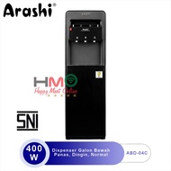 Dispenser Arashi Galon Bawah ABD 04 Panas Dingin Normal Bottom Load Dispenser Arashi ABD-04