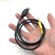 PTT Control Audio Adapter Cable Mini DIN 6 to 3.5mm for For YAESU FT-991 FT-450D