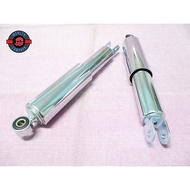 Rear Shock "Plated" For YAMAHA YL2 YL2G YL3 YB80 // "Chrome" (L. 290 mm.) 1 /Set