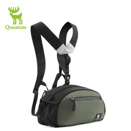 กระเป๋าเป้สะพายหลังกลางแจ้ง Qunature กระเป๋า7.9L สะพายหลังแบบพกพาน้ำหนักเบาปรับได้กระเป๋าเป้เดินทางส