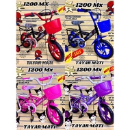 📦Basikal Budak Saiz 12" Inch Bicycle Kids / Basikal Kanak / Basikal 12 Inci / Umur 2-4 Tahun -1201