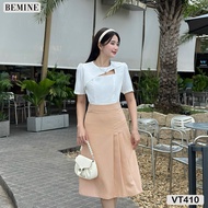 Chân váy xếp ly bên dáng chữ A BEMINE VT410