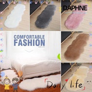 DAPHNE Plush Rug, Irregular Non Slip Long Hair Carpet, Washable Fluffy Imitation Wool Home Decor Fau