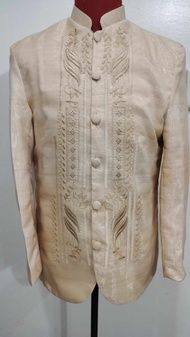 Coat barong for men\Modern Coat Barong\Embroidered Coat Barong