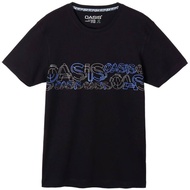 OASIS Monogram เสื้อยืดผู้ชาย เสื้อยืด เสื้อคอกลม cotton100% พิมพ์ลาย รุ่น MTP-1783 สีดำ  น้ำตาล  เทาดำ  กรมท่า  ขาว