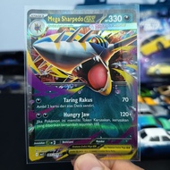 Trading Card Game Pokemon Indonesia Version Mega Sharpedo EX MA2 65/103 RR