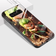 เคส Case4you สำหรับ Samsung Galaxy Note 8ซัมซุงโน้ต9กันกระแทกลายการ์ตูน Sanji Luffy ชอปเปอร์ Brook ซีรีส์ที่กระจกเทมเปอร์กรอบที่อยู่อาศัย