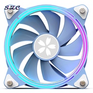 SZC Desktop Chassis Fam Quiet Gaming Pc Fan 5v Argb Pwm Mini Desktop Chassis Cpu Fan Quiet Temperature Controlled Pc Cooling Fan High Air Volume