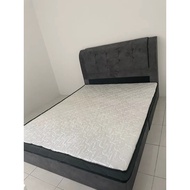 𝙏𝙀𝙍𝙈𝙐𝙍𝘼𝙃 Katil Baldu Kelabu Super Single Tambah Foam Tilam DV01