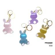 GANTUNGAN Frasser Keychain Liquid Floating Key Chain Character Keychain K POP Keychain Cute Keychain