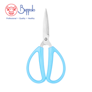 BUFFALO - 牛頭牌不銹鋼家用剪刀 17.5cm - 淺藍色 (593018C)