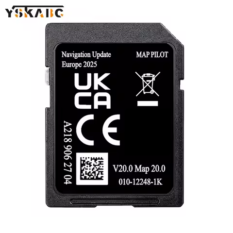 A218 Map V20 Full Version 2025 Navigation for Mercedes Garmin A B C CLA CLS E GLS Car SD Card Europe