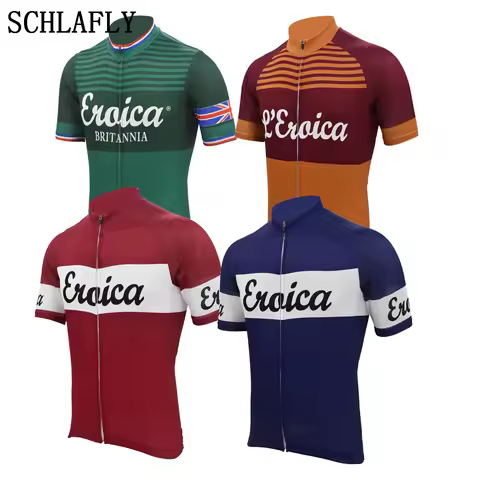4 style racing team cycling jersey short sleeve summer retro bike wear jersey road jersey cycling cl