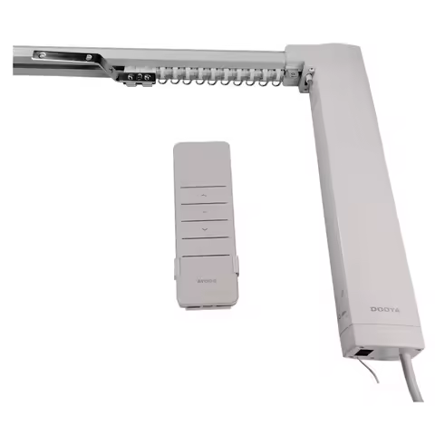 Silent Motorized Curtain Track, Smart Home Rrails , DOOYA Motor DT82TV