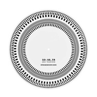 Turntable Strobe Disc, Profesional LP Turntables Record Disc Calibration Disc Stroboscope Disc Tests