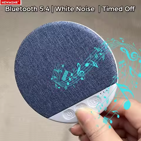 NEW Wireless Bedroom Pillow Speaker Bluetooth 5.4, Under Pillow Sound Machine with White Noise, 30/6