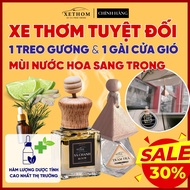 CAR perfume - rearview mirror hanging & air vent mounted genuine Niche perfume scent - 7ml-10ml [XET