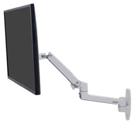 LX Single Monitor Arm, VESA Wall Mount – for Monitors Up to 34 Inches, 7 to 25 lbs – White Ergotron 
