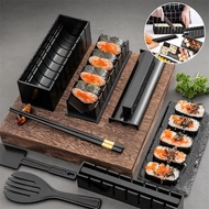 Sushi Mold 10-Piece Set Sushi Making Tool Set Three-Piece Set Sushi Container Heart-Shaped Round Sus