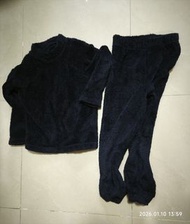 Uniqlo 兒童毛絨睡衣套裝