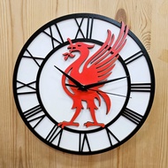 Jam Dinding Liverpool Collection Liverpool Wall Clock 30cm Jam Dinding Kelab Bola