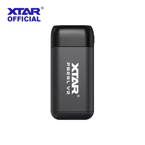 XTAR PB2SL V2 18650/21700 Battery Charger & Power Bank Fast Charging Smart Management Dual Function 