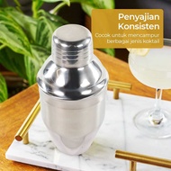 Cocktail Shaker Bartender Japanese Style Stainless Steel 200ml