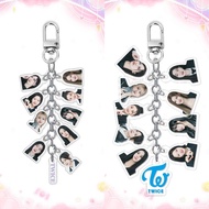 TWICE Acrylic Key Chain Home Sweet Once Fan Club Nayeon Jeongyeon Momo Sana Keychain Transparent Key