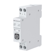 Tuya WIFI Smart Circuit Breaker 1P+N 1A-63A Adjustable DIN Rail with Metering Work with Smart Life H