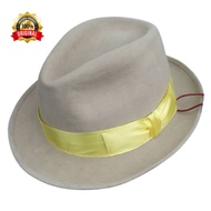 PRIA Fedora Men's Hats Laken Fedora Wool Hats Pure Import Guaranteed 100% Realpict Men's Hats Import