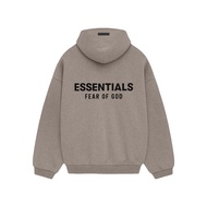 New เสื้อฮู้ด Essentials Fear Of God Fleece Hoodie Black (FW24)