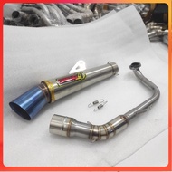 Canister Daeng Sai4 Conical Exhaust Pipe Muffler For Mio i 125/Mio sporty/Mio Soul i125/Mio soulty inlet 51mm