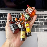 Miniature OF LIQUOR BOTTLE REFRIGERATOR STICK MAGNET PRODUCTS