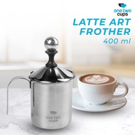 FROTHER Milk FROTHER / Latte Art Maker / Milk Jug Coffee / Stainless Steel 400ml