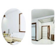 Durable Bathroom Bedroom Mirror Decorative Mirror Wall Sticker Waterproof