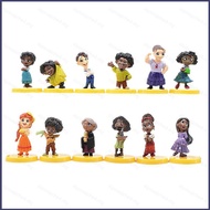 12pcs Encanto Action Figure Madrigals Family Model Dolls Toys For Kids Home Decor Ornament Collectio