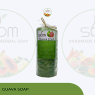 Guava Soap 5pc Handmade Herbal Oval Soap 100% Safe and Effective