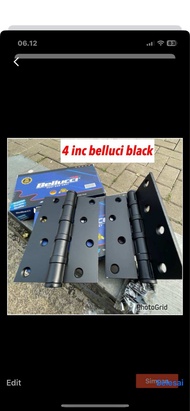 BELLUCI Engsel belluci 4 inc hitam belluci engsel hitam 4 inc belluci engsel pintu 4 inc hitam dop b