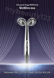 WellDerma - 臉部提拉暗銀按摩滾輪 (行貨)