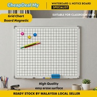 CheapDealMy Grid Chart Magnetic Board (90cm x 120cm/120cm x 120cm)