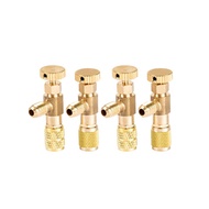 Household Air-conditioning Safety Valve R410a Special Valve Refrigeration Tool R22 Valv Filling Accessories 4pcs