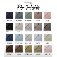 Leeyanarahman Delight Raya Scarves Bidang 45 [100% Original][Free Brooch] Tudung Bawal Printed [Read