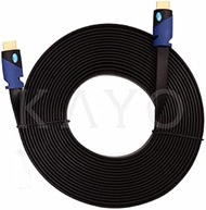 Flat HDMI Cable - 25 FT, High Speed HDMI Cable (7.6m) Flat Wire - CL3 Rated Supports 4K, Ultra HD, 3