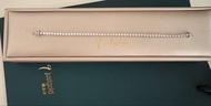 全新 Just Diamond tennis bracelet 18k 白金鑽石手鍊