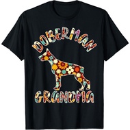 Doberman Pinscher Grandma Dog Grandma Funny Doberman Owner T-Shirt