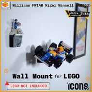Wall Mount For Lego Icons Williams FW14B Nigel Mansell (10353)